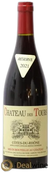 photo du vin Côtes-du-Rhône Château des Tours Emmanuel Reynaud