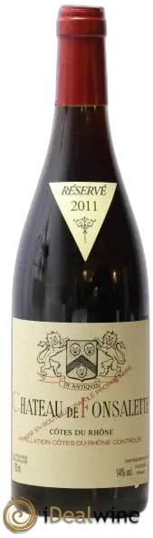 photo du vin Côtes-du-Rhône Château de Fonsalette Emmanuel Reynaud