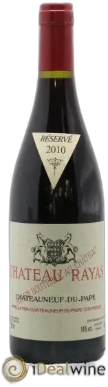 photo du vin Châteauneuf-du-Pape Château Rayas Emmanuel Reynaud