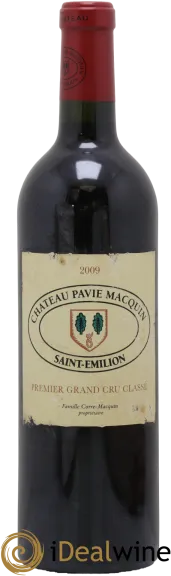 photo du vin Château Pavie Macquin 1er Grand Cru Classé B