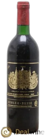 photo du vin Château Palmer 3ème Grand Cru Classé