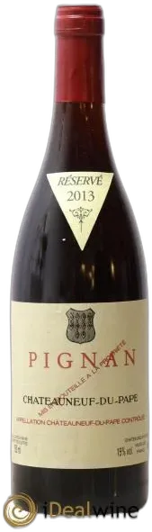 photo du vin Châteauneuf-du-Pape Pignan Emmanuel Reynaud