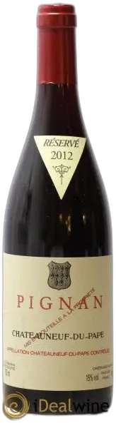 photo du vin Châteauneuf-du-Pape Pignan Emmanuel Reynaud