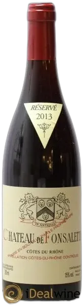 photo du vin Côtes-du-Rhône Château de Fonsalette Emmanuel Reynaud