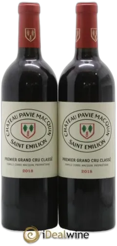 photo du vin Château Pavie Macquin 1er Grand Cru Classé B
