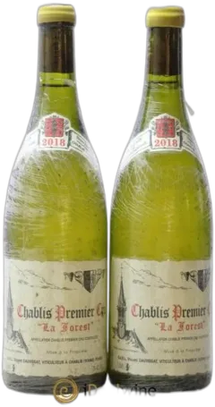 vue du vin Chablis 1er Cru la Forest Vincent Dauvissat