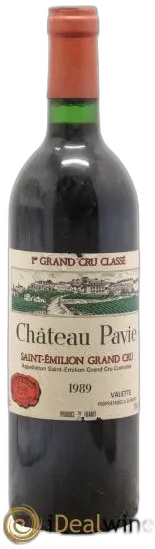 photo du vin Château Pavie 1er Grand Cru Classé A