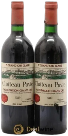 photo du vin Château Pavie 1er Grand Cru Classé A