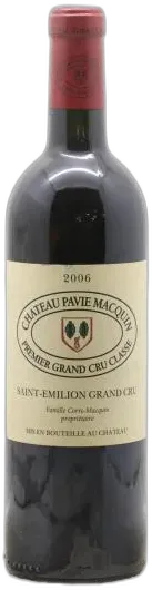 photo du vin Château Pavie Macquin 1er Grand Cru Classé B