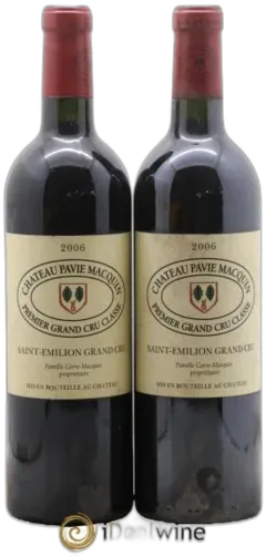 photo du vin Château Pavie Macquin 1er Grand Cru Classé B