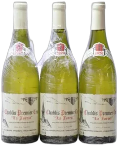 vue du vin Chablis 1er Cru la Forest Vincent Dauvissat