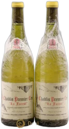 vue du vin Chablis 1er Cru la Forest Vincent Dauvissat