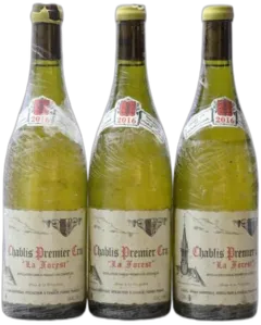 vue du vin Chablis 1er Cru la Forest Vincent Dauvissat