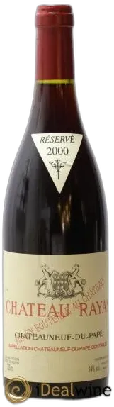 photo du vin Châteauneuf-du-Pape Château Rayas Emmanuel Reynaud