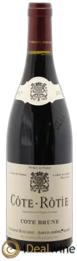 capture du vin Côte-Rôtie Côte Brune René Rostaing