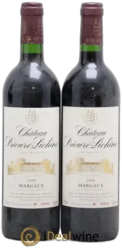 image du vin Château Prieuré Lichine 4ème Grand Cru Classé
