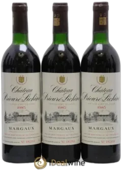 image du vin Château Prieuré Lichine 4ème Grand Cru Classé