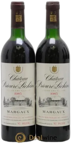 image du vin Château Prieuré Lichine 4ème Grand Cru Classé
