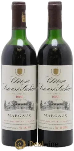 image du vin Château Prieuré Lichine 4ème Grand Cru Classé