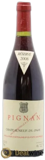 photo du vin Châteauneuf-du-Pape Pignan Emmanuel Reynaud