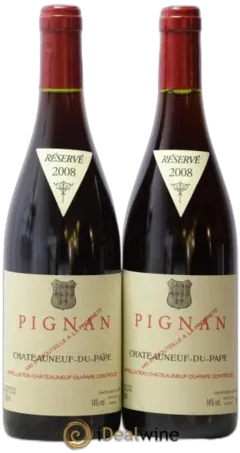 photo du vin Châteauneuf-du-Pape Pignan Emmanuel Reynaud
