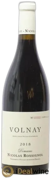 vue du vin Volnay Nicolas Rossignol