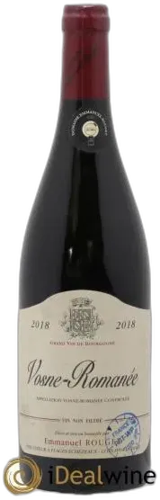 photo du vin Vosne-Romanée Emmanuel Rouget