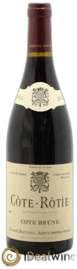 capture du vin Côte-Rôtie Côte Brune René Rostaing