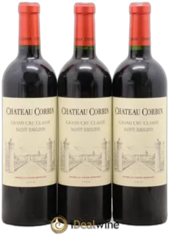 photo du vin Château Corbin Grand Cru Classé