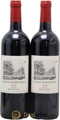 vue du vin Château Duhart-Milon 4ème Grand Cru Classé