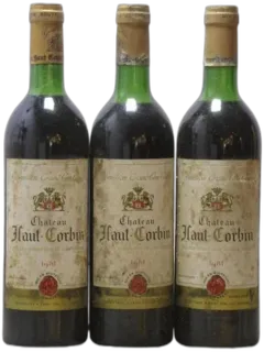 photos du vin Château Haut Corbin Grand Cru