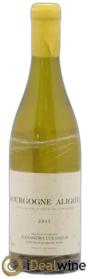 image du vin Bourgogne Aligoté Alexandra Couvreur