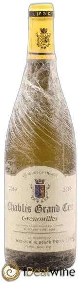 image du vin Chablis Grand Cru Grenouilles Jean-Paul & Benoît Droin