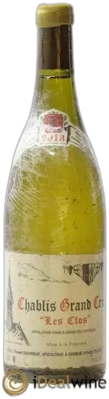 photo du vin Chablis Grand Cru les Clos Vincent Dauvissat