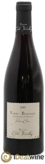 photo du vin Vosne-Romanée 1er Cru les Rouges du Dessus Cécile Tremblay