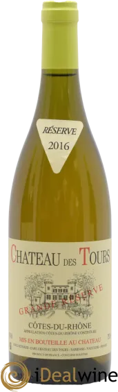 photo du vin Côtes-du-Rhône Château des Tours Grande Réserve Emmanuel Reynaud
