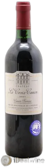 vue du vin Canon-Fronsac Château la Croix Canon