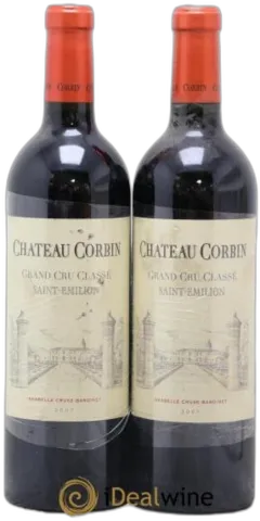 photo du vin Château Corbin Grand Cru Classé