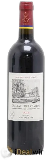 vue du vin Château Duhart-Milon 4ème Grand Cru Classé