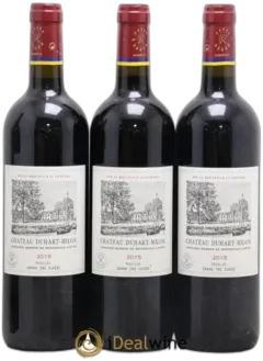 vue du vin Château Duhart-Milon 4ème Grand Cru Classé