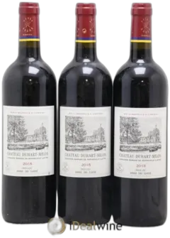 vue du vin Château Duhart-Milon 4ème Grand Cru Classé