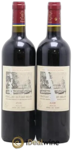 vue du vin Château Duhart-Milon 4ème Grand Cru Classé