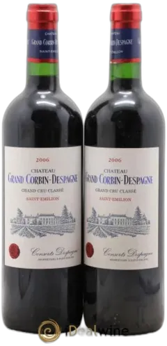 photo du vin Château Grand Corbin Despagne Grand Cru Classé