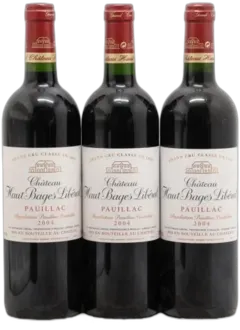 aperçu du vin Château Haut Bages Libéral 5ème Grand Cru Classé
