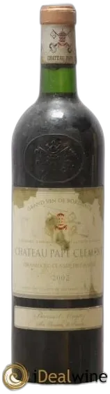 capture du vin Château Pape Clément Cru Classé de Graves