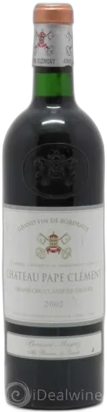 capture du vin Château Pape Clément Cru Classé de Graves