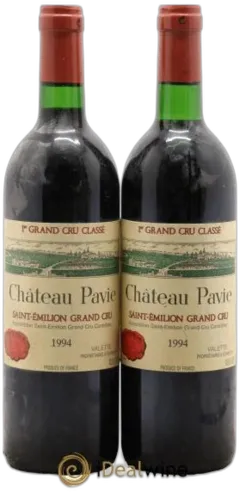 photo du vin Château Pavie 1er Grand Cru Classé A