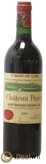 photo du vin Château Pavie 1er Grand Cru Classé A