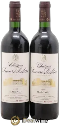 image du vin Château Prieuré Lichine 4ème Grand Cru Classé