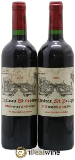 image du vin Château Saint-Georges Côte Pavie Grand Cru Classé